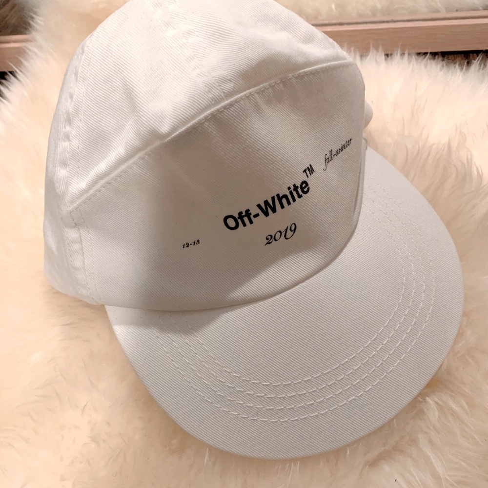 🚫SOLD🚫Off-White cap with adjustable strap